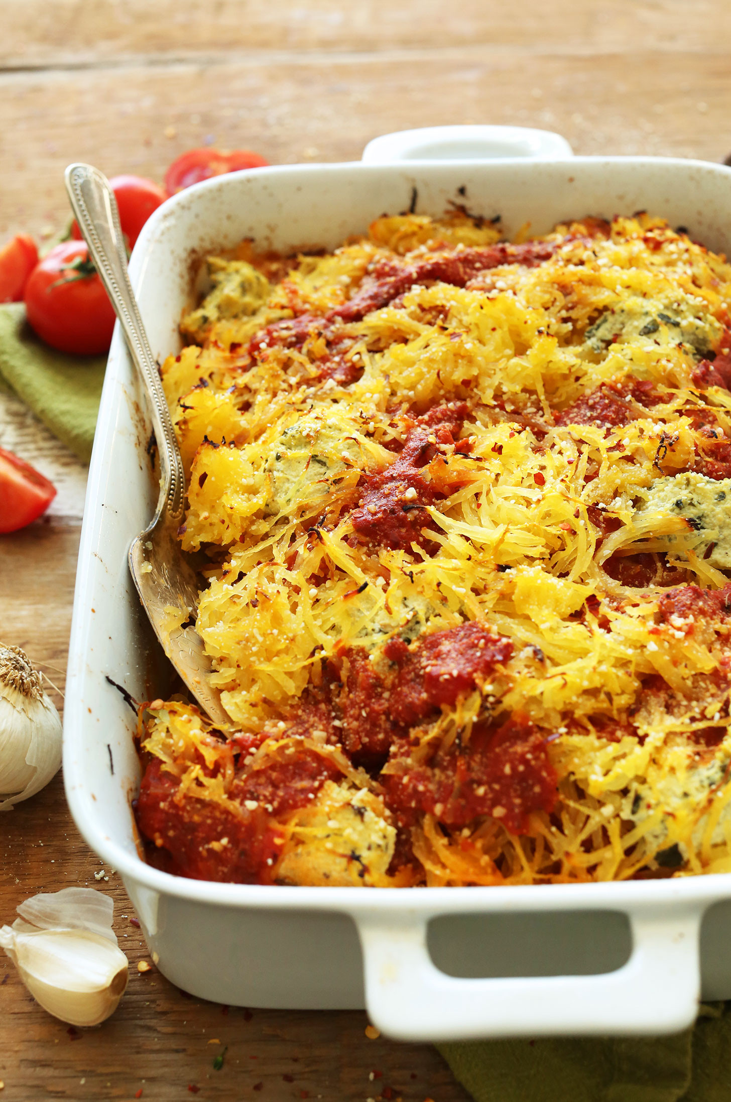 Healthy Baked Spaghetti
 Spaghetti Squash Lasagna