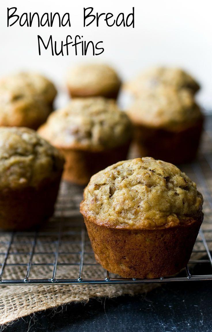 Healthy Banana Bread Muffin Recipe
 7 Best images about Muffin Madness on Pinterest
