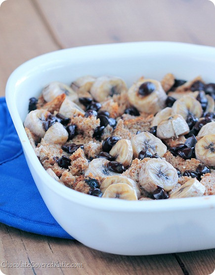 Healthy Banana Bread Pudding 20 Best Clean Eating Chocolate Chip Bread Pudding