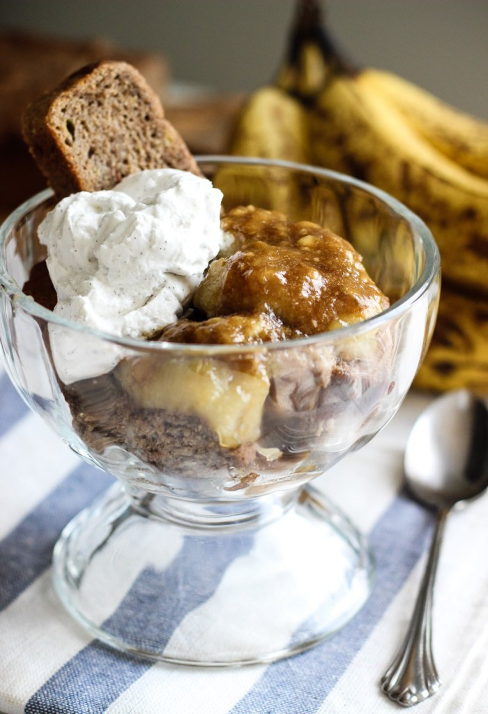 Healthy Banana Bread Pudding
 Healthy Bananas Foster Bread Pudding – The Yooper Girl