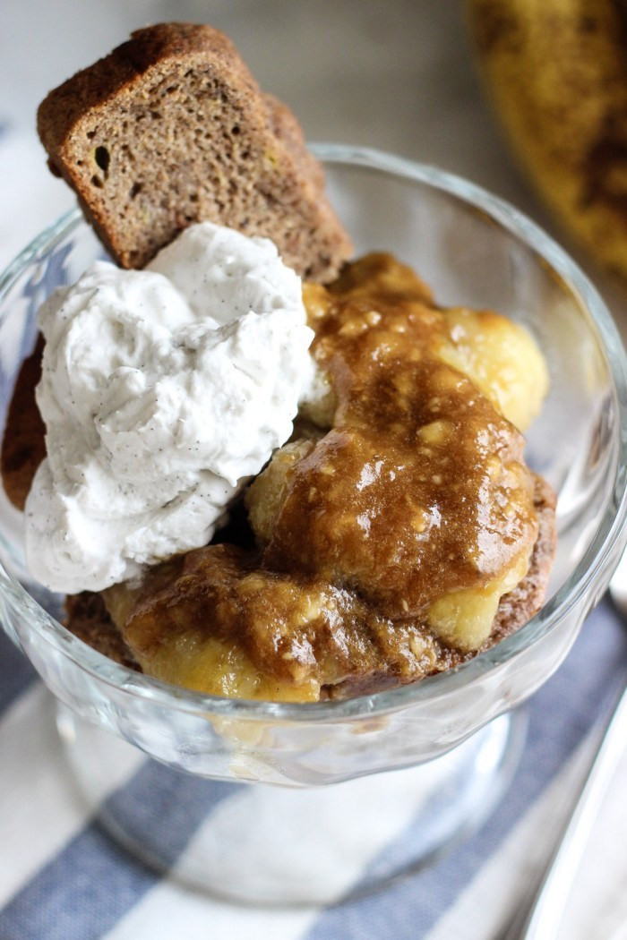 Healthy Banana Bread Pudding
 Healthy Bananas Foster Bread Pudding – The Yooper Girl