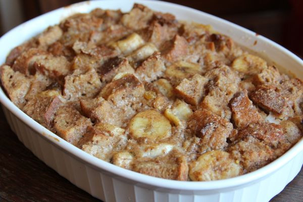 Healthy Banana Bread Pudding
 Banana Bread Pudding