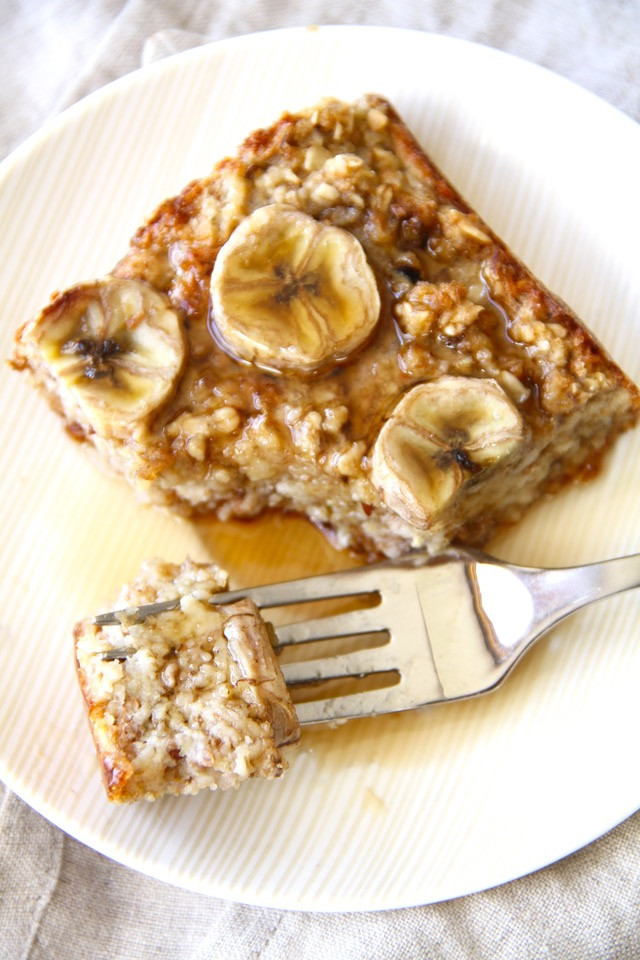 Healthy Banana Bread Pudding
 Banana Oat Bread Pudding