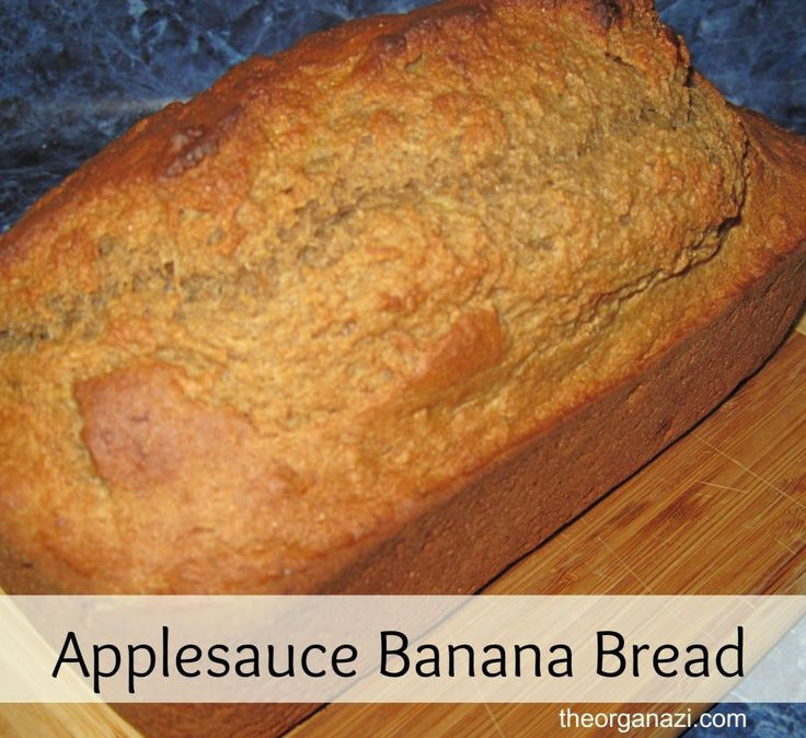 Healthy Banana Bread Recipe Applesauce
 healthy banana bread with applesauce and honey