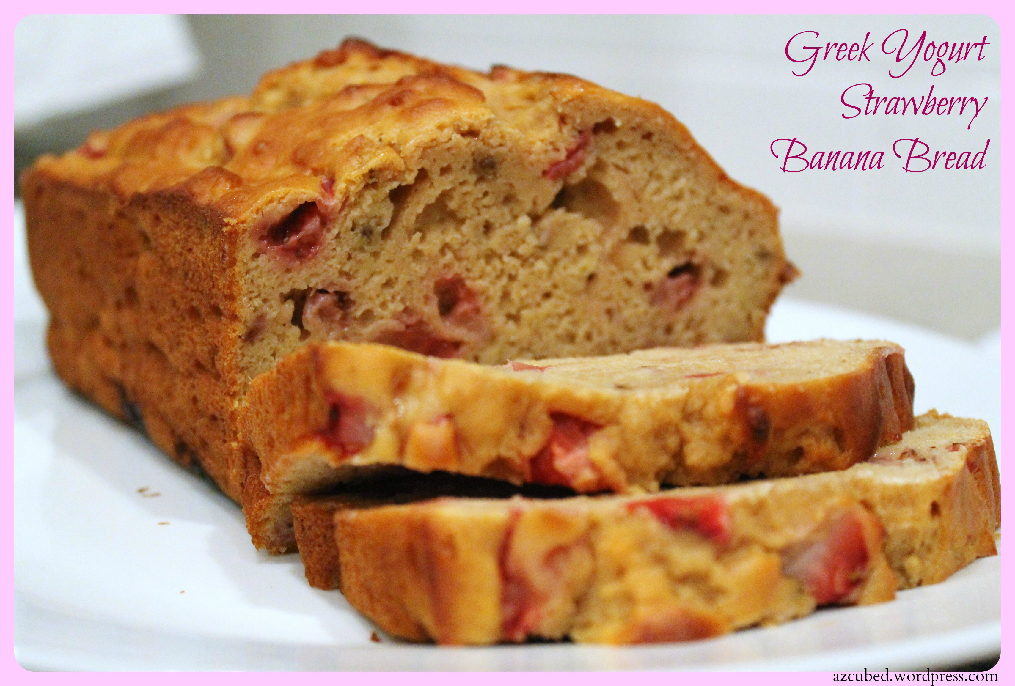 Healthy Banana Bread With Yogurt
 Greek Yogurt Strawberry Banana Bread Healthy & Delicious