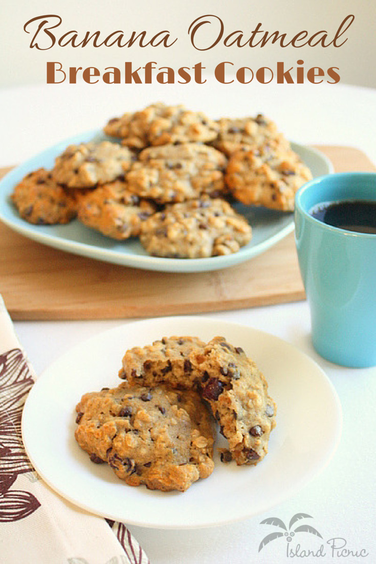 Healthy Banana Breakfast Cookies
 Banana Oatmeal Breakfast Cookies — Healthy & Vegan