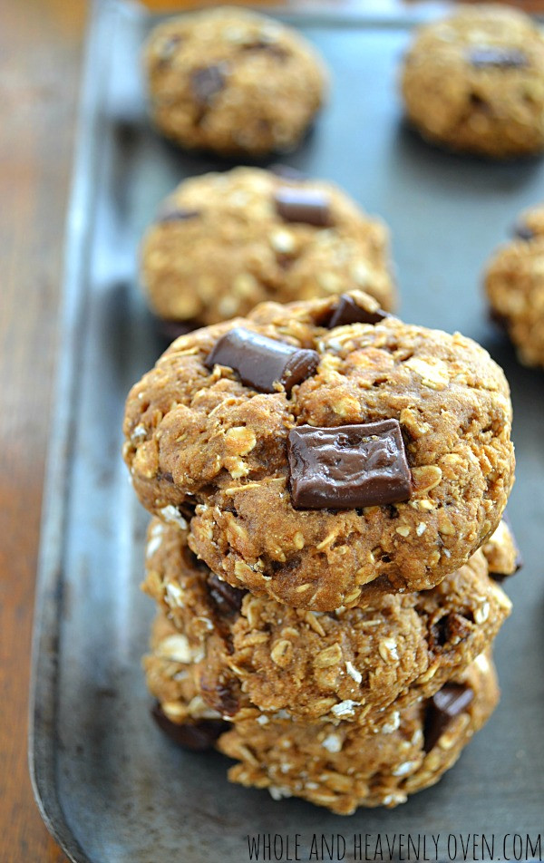 Healthy Banana Breakfast Cookies
 Healthy Banana Chocolate Breakfast Cookies