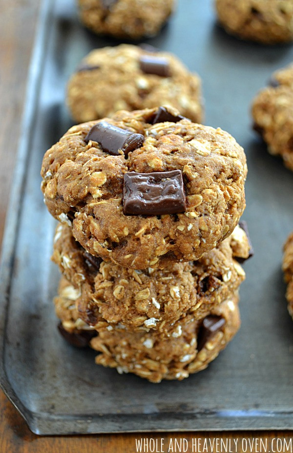 Healthy Banana Breakfast Cookies
 Healthy Banana Chocolate Breakfast Cookies