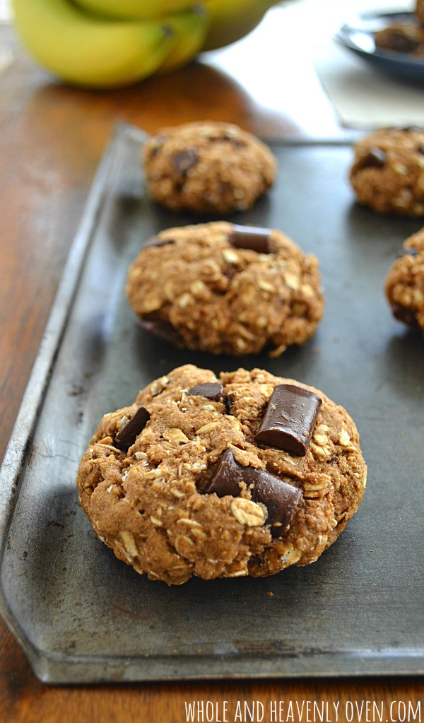 Healthy Banana Breakfast Cookies
 Healthy Banana Chocolate Breakfast Cookies