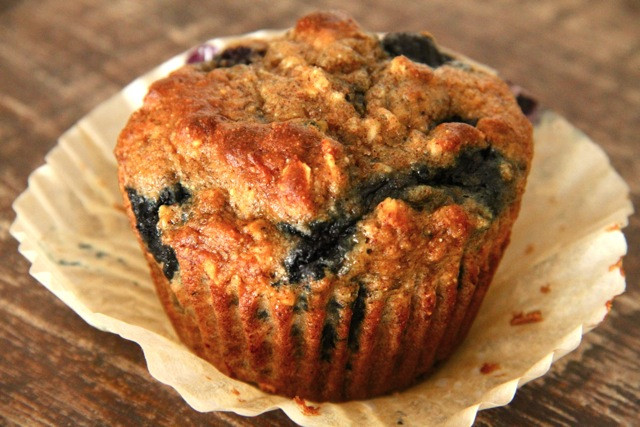 Healthy Banana Breakfast Muffins top 20 Blueberry Banana Breakfast Muffins Running with Spoons