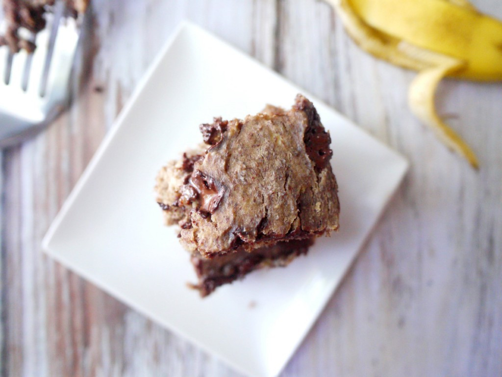 Healthy Banana Brownies
 Gluten Free Dark Chocolate Banana Bread Brownies