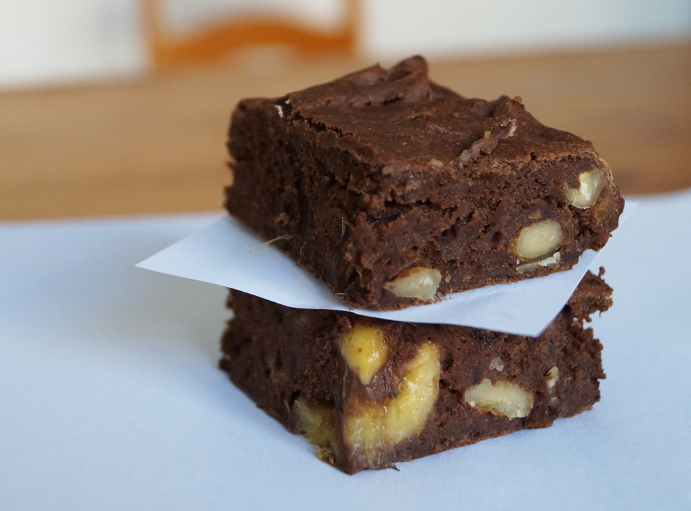 Healthy Banana Brownies
 healthy banana brownies