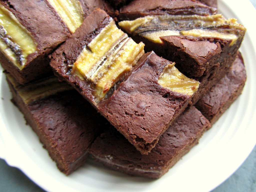 Healthy Banana Brownies
 Banana Brownies Sweet Potato Soul by Jenné Claiborne