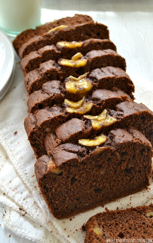 Healthy Banana Brownies
 healthy banana brownies