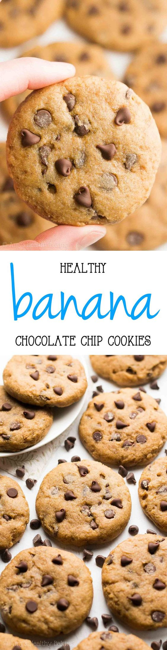 Healthy Banana Cookie Recipes
 Healthy Banana Chocolate Chip Cookies