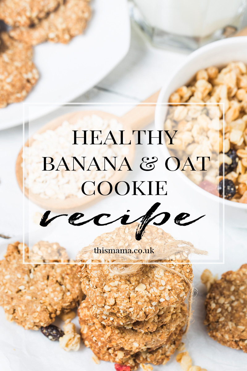 Healthy Banana Cookies Without Oatmeal
 Recipe Healthy Banana & Oatmeal Cookies