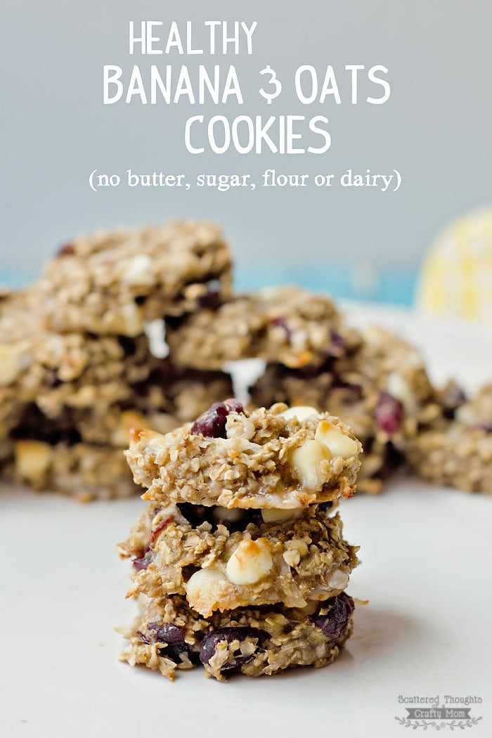 Healthy Banana Cookies Without Oatmeal
 healthy oatmeal cookies without sugar