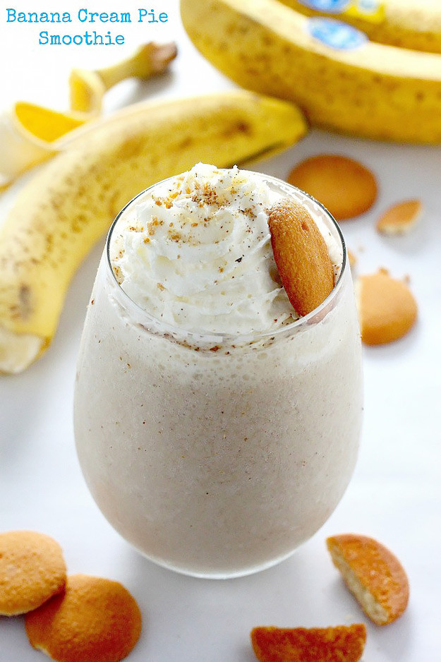 Healthy Banana Cream Pie
 31 Healthy Smoothie Recipes DIY Joy