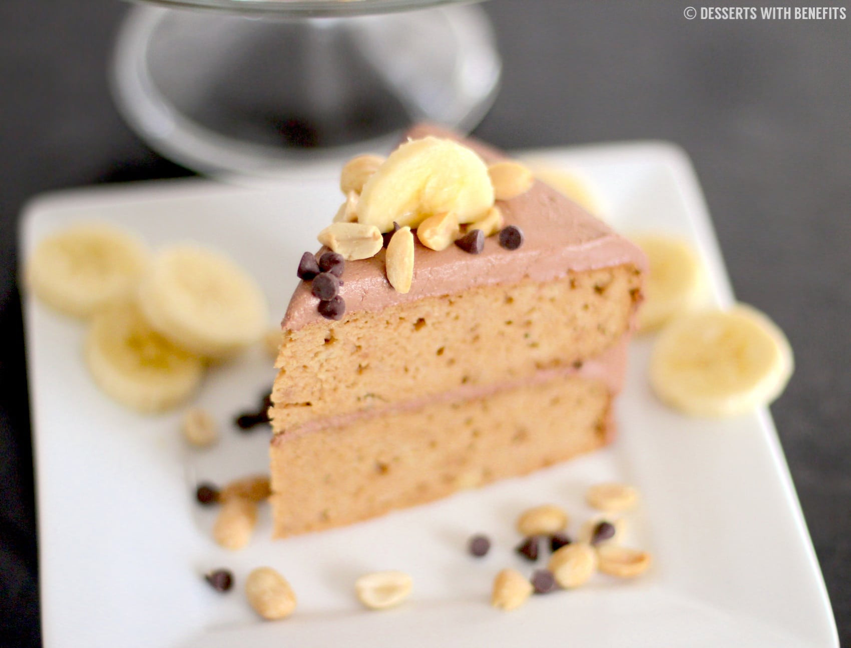Healthy Banana Dessert Recipes
 Desserts With Benefits Healthy Chunky Monkey Cake… aka