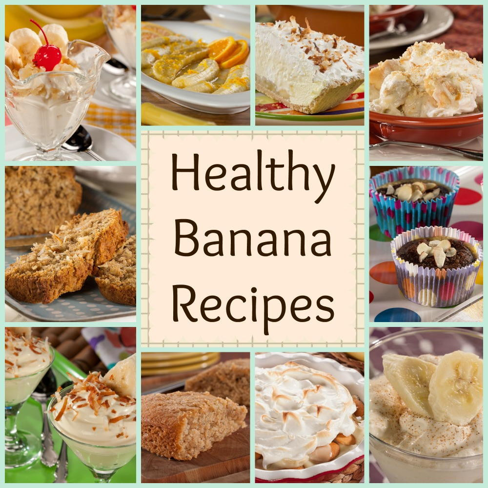 Healthy Banana Dessert Recipes
 12 Healthy Banana Recipes Banana Bread Banana Pudding