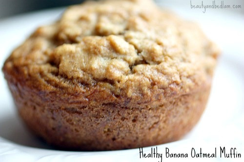 Healthy Banana Muffin Recipes
 healthy banana oat muffins recipes