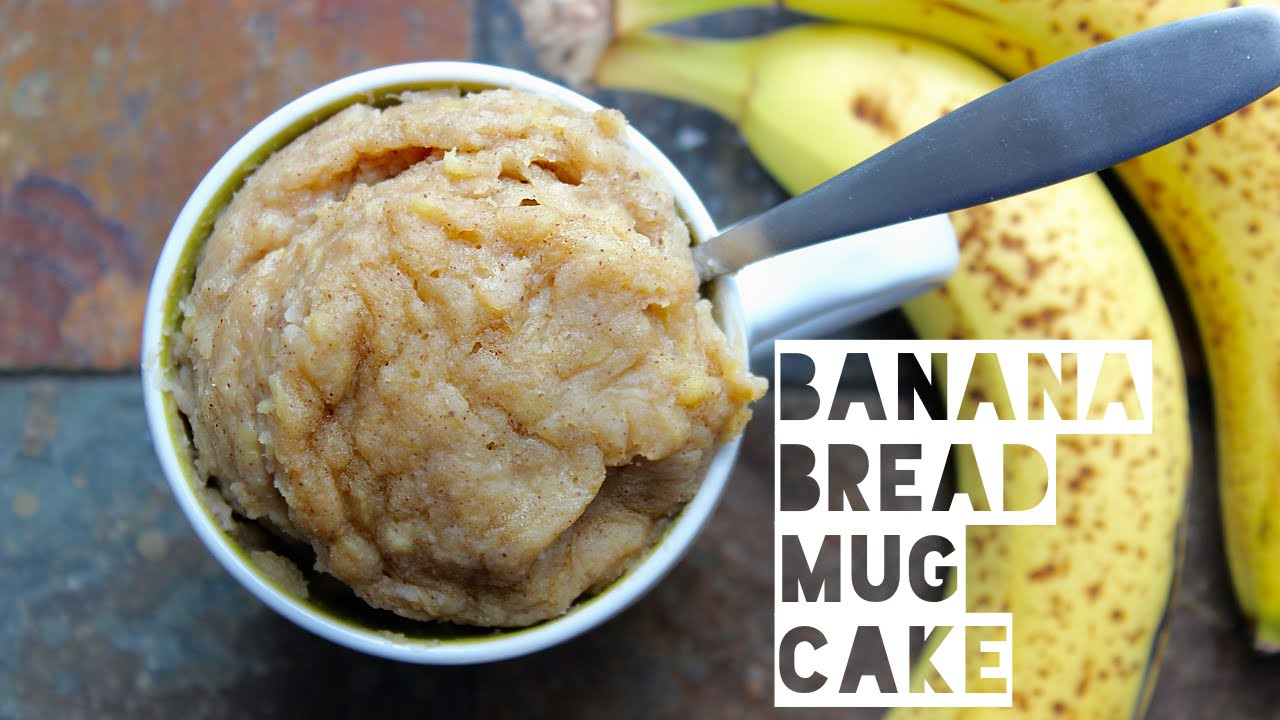 Healthy Banana Mug Cake
 1 Minute Banana Bread Mug Cake