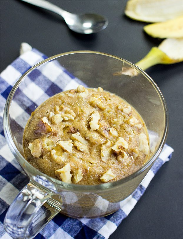 Healthy Banana Mug Cake
 Banana Mug Cake