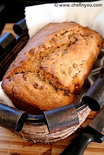 Healthy Banana Nut Bread
 Vegan Banana Nut Bread with Maple Syrup Recipe