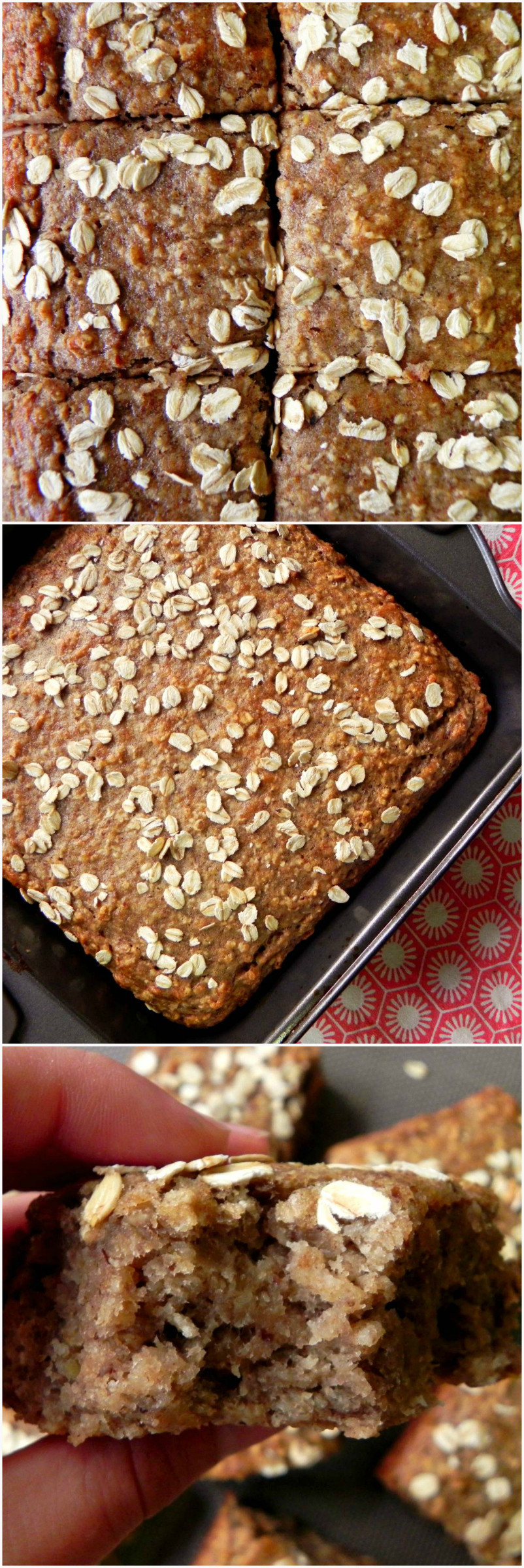 Healthy Banana Oat Bread
 Vegan Banana Oat Bread