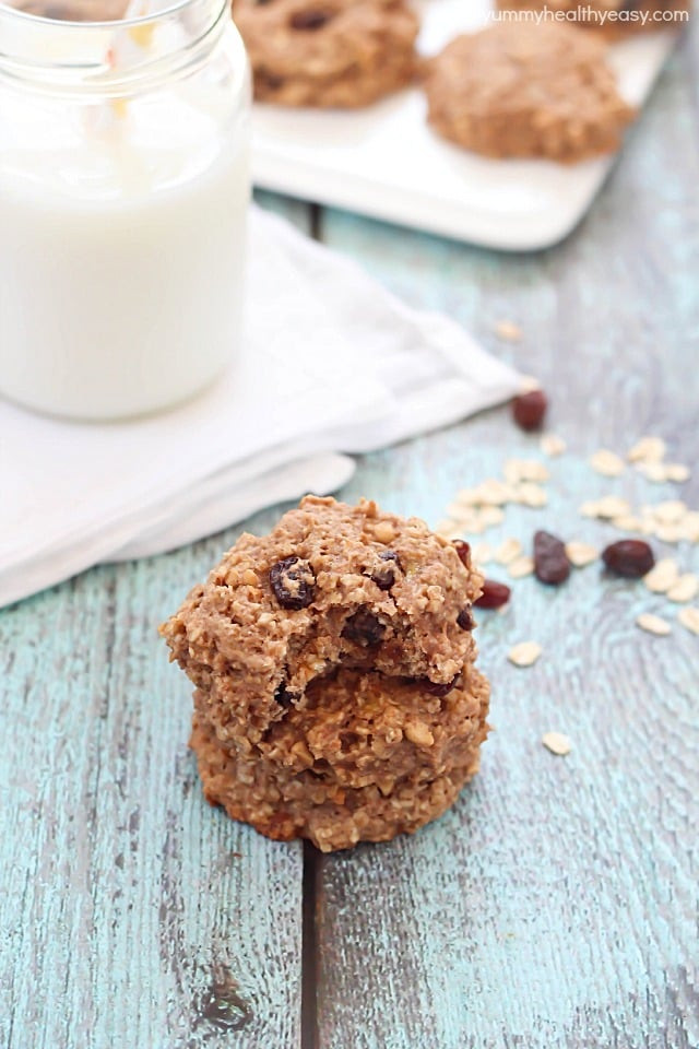 Healthy Banana Oatmeal Breakfast Cookies
 Healthy Banana Oatmeal Breakfast Cookies Yummy Healthy Easy