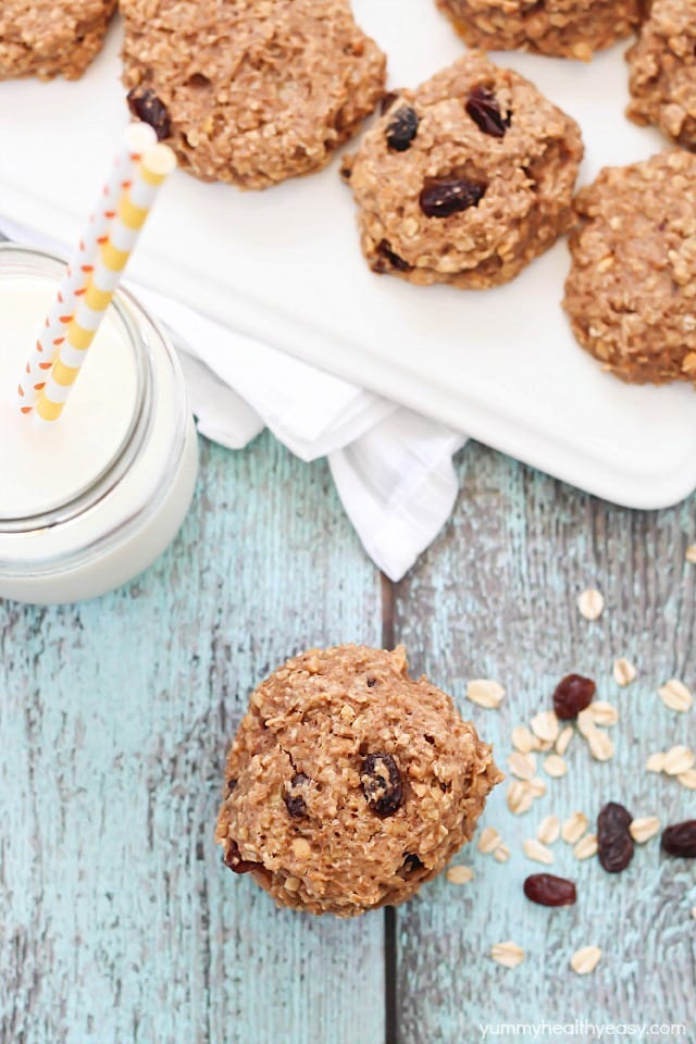 Healthy Banana Oatmeal Breakfast Cookies
 Healthy Banana Oatmeal Breakfast Cookies Yummy Healthy Easy