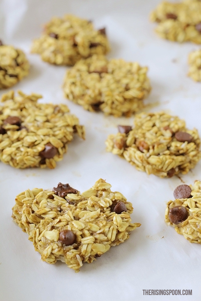 Healthy Banana Oatmeal Breakfast Cookies
 Banana Oatmeal Breakfast Cookies