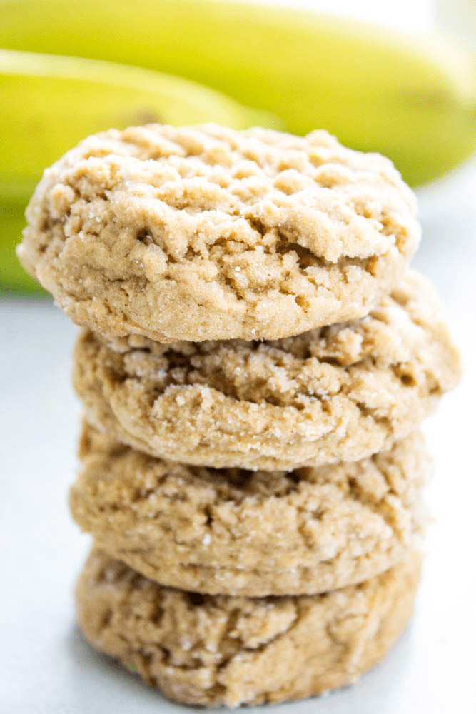 Healthy Banana Peanut Butter Cookies
 HEALTHY PEANUT BUTTER BANANA COOKIES A Dash of Sanity