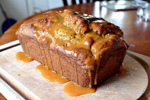 Healthy Banana Pumpkin Bread
 Healthier Banana Pumpkin Bread