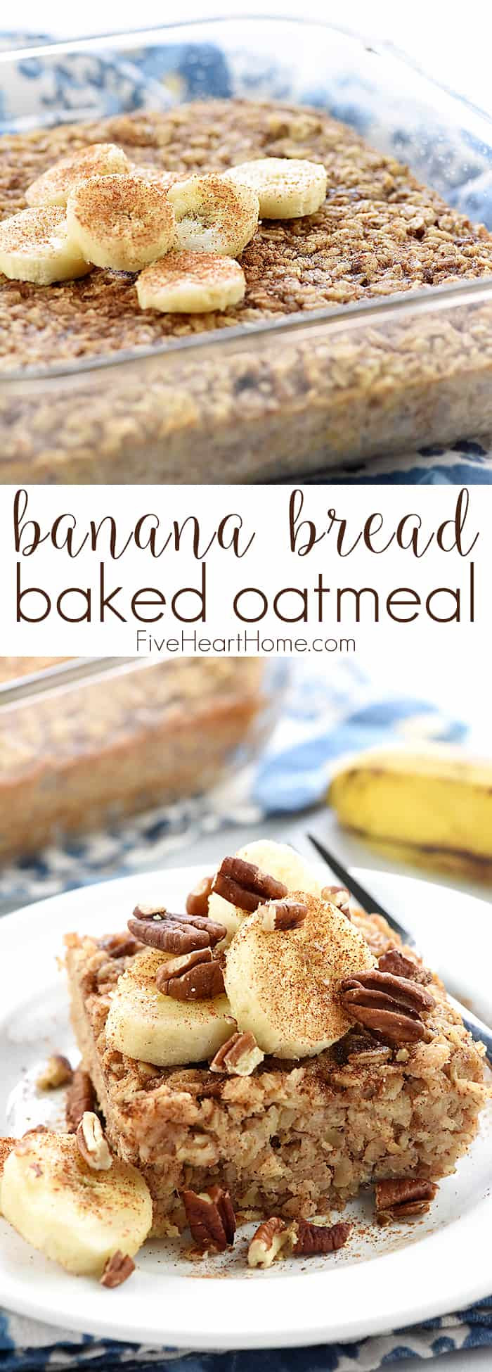 Healthy Banana Recipes For Breakfast
 Banana Bread Baked Oatmeal