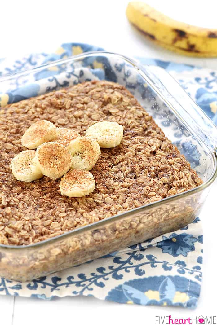 Healthy Banana Recipes For Breakfast
 Banana Bread Baked Oatmeal