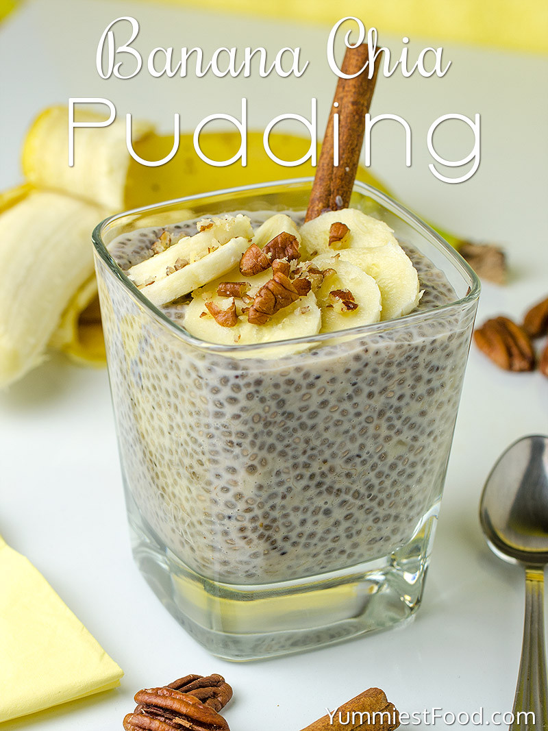 Healthy Banana Recipes For Breakfast
 Healthy Breakfast Banana Chia Pudding Recipe from