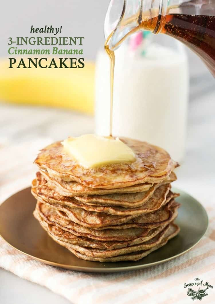 Healthy Banana Recipes For Breakfast
 Healthy Banana Pancakes The Seasoned Mom