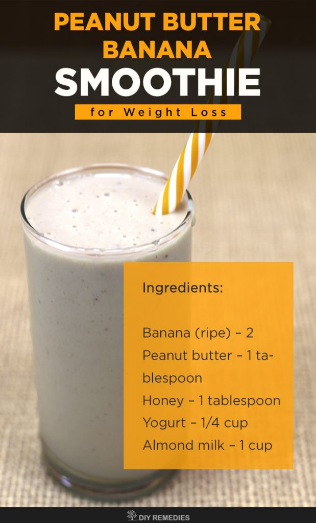 Healthy Banana Smoothie Recipes For Weight Loss
 Peanut Butter Banana Smoothie for Weight Loss