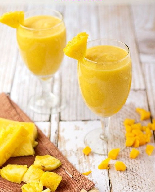 Healthy Banana Smoothie Recipes For Weight Loss
 tropical mango banana smoothie healthy weight loss