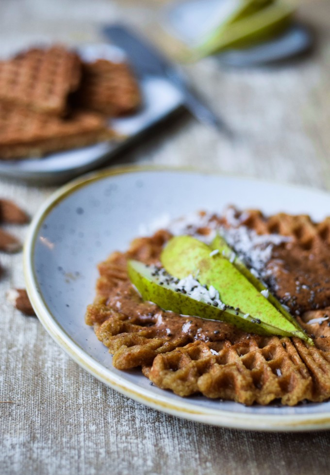 Healthy Banana Waffles
 Healthy Banana Waffles with Oats