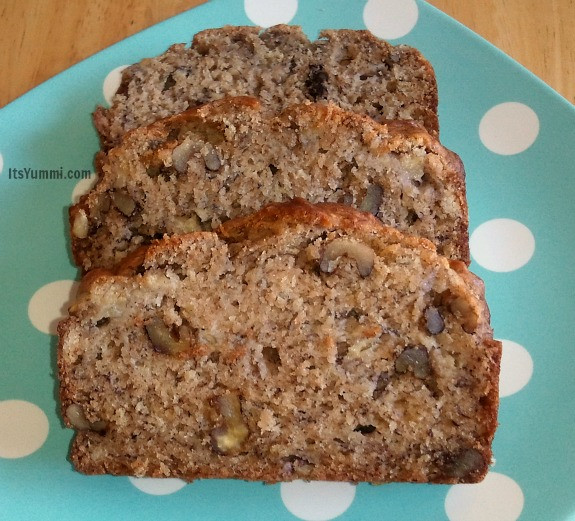 Healthy Banana Walnut Bread
 Healthier Banana Walnut Bread Baking with Nectresse