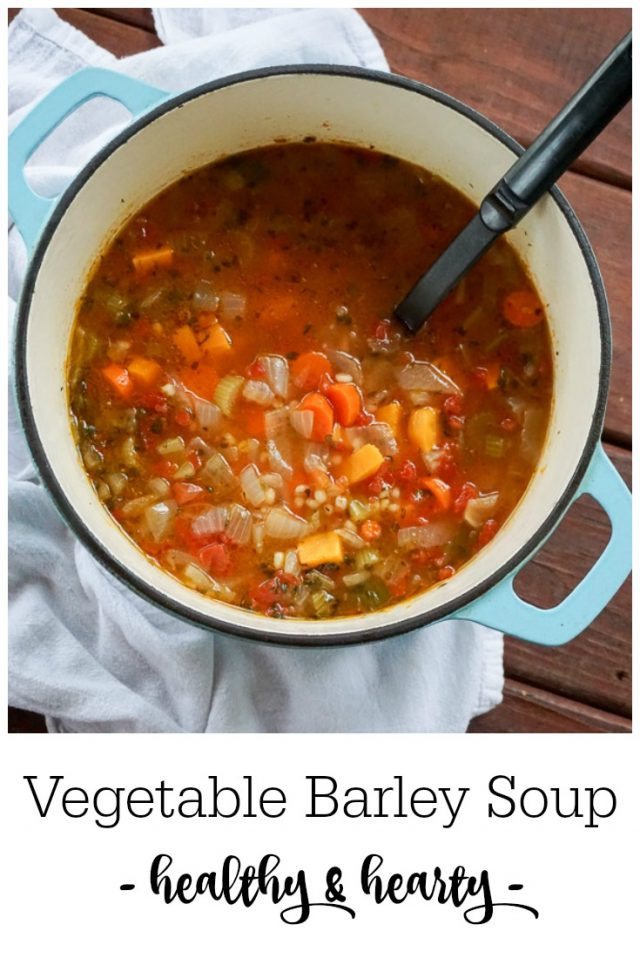 Healthy Barley Recipes
 Ve able Barley Soup With Easy Substitution Options