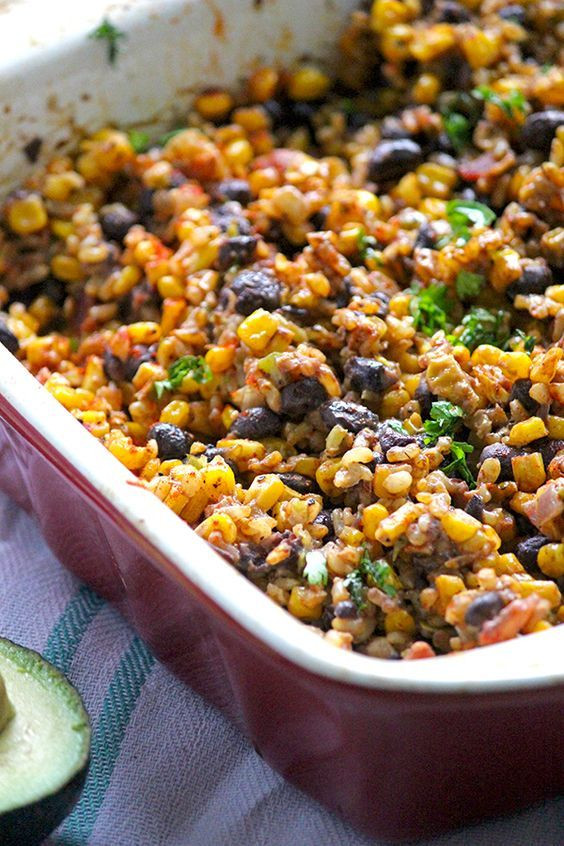 Healthy Beans And Rice Recipe
 lentil and bean casserole