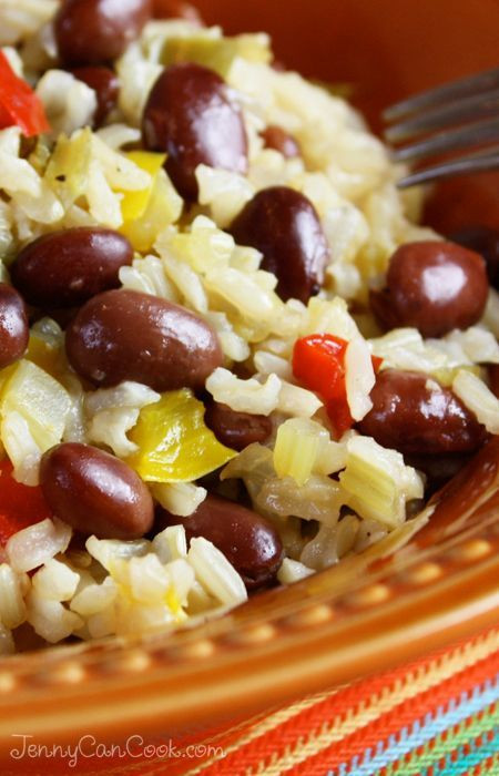Healthy Beans And Rice Recipe
 Red Beans and Brown Rice A simple heart healthy one pan