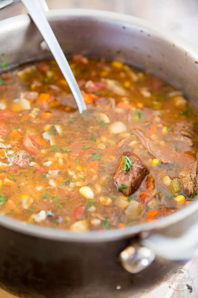 Healthy Beef Barley Soup
 forting Beef and Barley Soup • The Healthy Foo