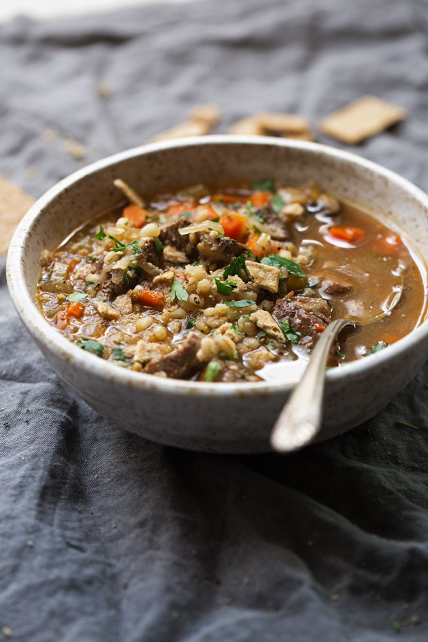 Healthy Beef Barley Soup
 forting Beef Barley Soup Instant Pot Recipe