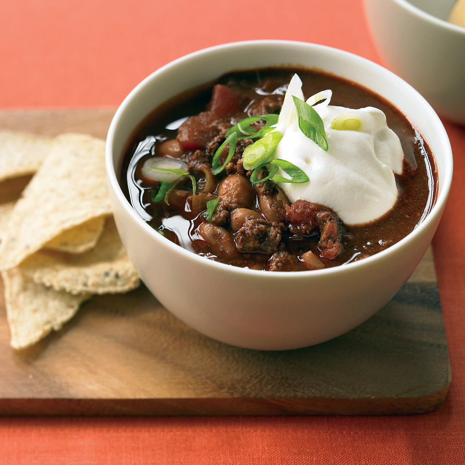 Healthy Beef Chili
 Lighter Beef Chili Recipe from Everyday Food 2008