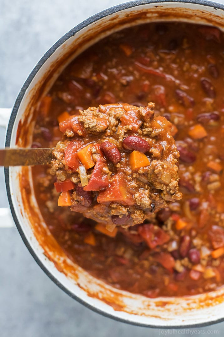 Healthy Beef Chili Recipe
 30 Minute Beef Chili Recipe