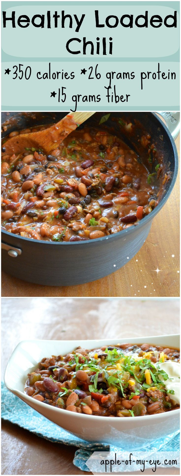 Healthy Beef Chili Recipe
 39 best images about cooking other dinner on Pinterest